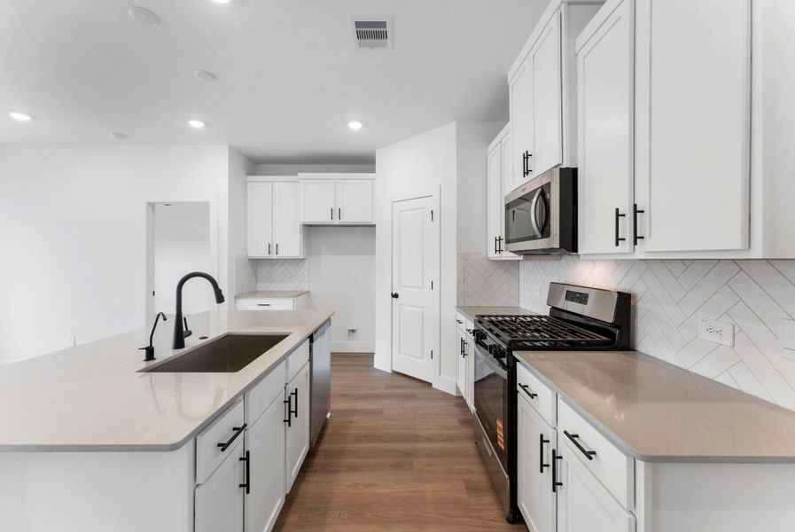Furnished interior view inside a new home in Chapel Lakes, Montgomery (Image 13).