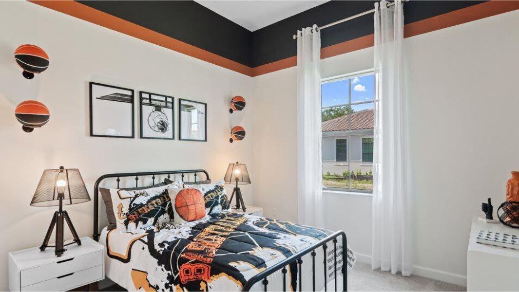 Furnished interior view inside a new home in Tesoro Club, Port St. Lucie (Image 7).