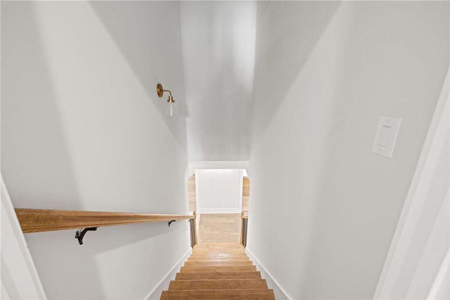 Spacious, unfurnished interior of a new home in Soleil Belmont Park, Canton (Image 25).