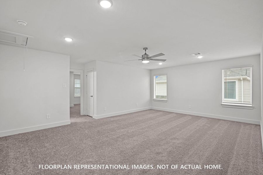 Spacious, unfurnished interior of a new home in Magnolia Ridge, Magnolia (Image 14).