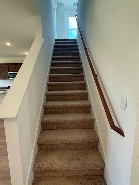 Spacious, unfurnished interior of a new home in Midtown Reserve, College Station (Image 10).