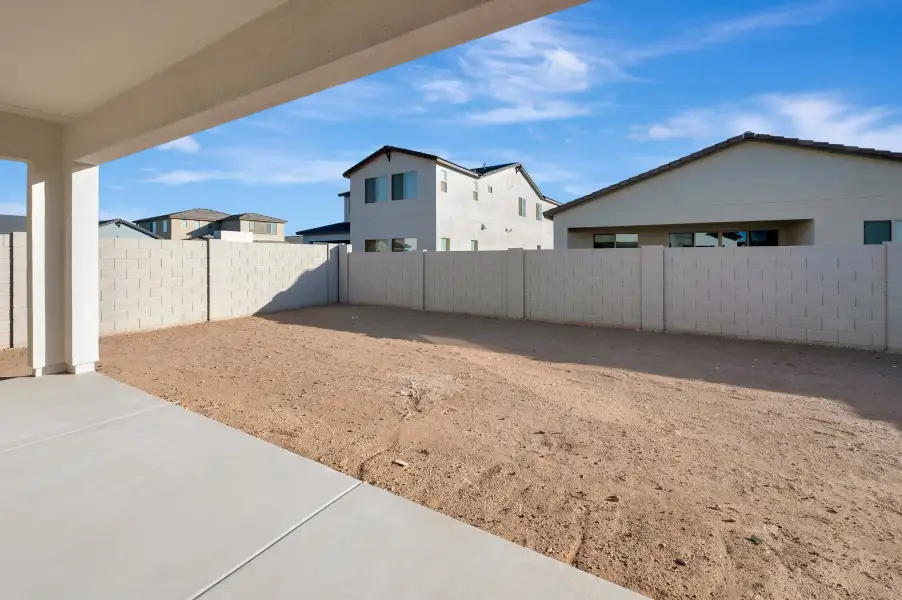 Exterior details and patio area of a home in Soleo, San Tan Valley (Image 4). Exterior details and patio area of a home in Soleo, San Tan Valley (Image 4).