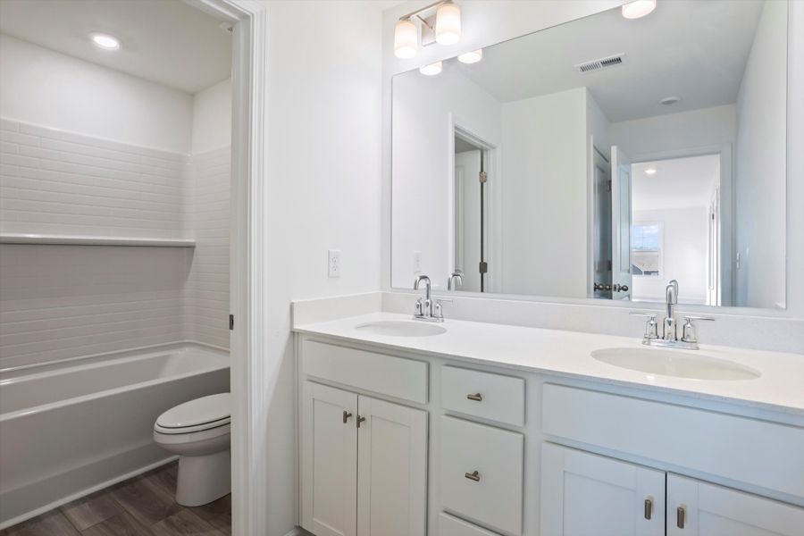 Furnished interior view inside a new home in Portrait Hills, Aiken (Image 10).