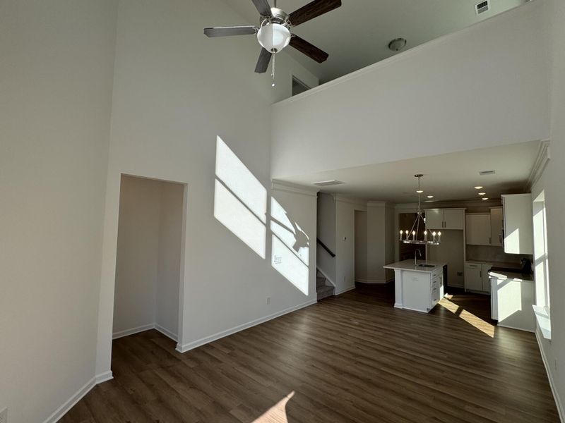 Spacious, unfurnished interior of a new home in East Main Townes, Spartanburg (Image 13).