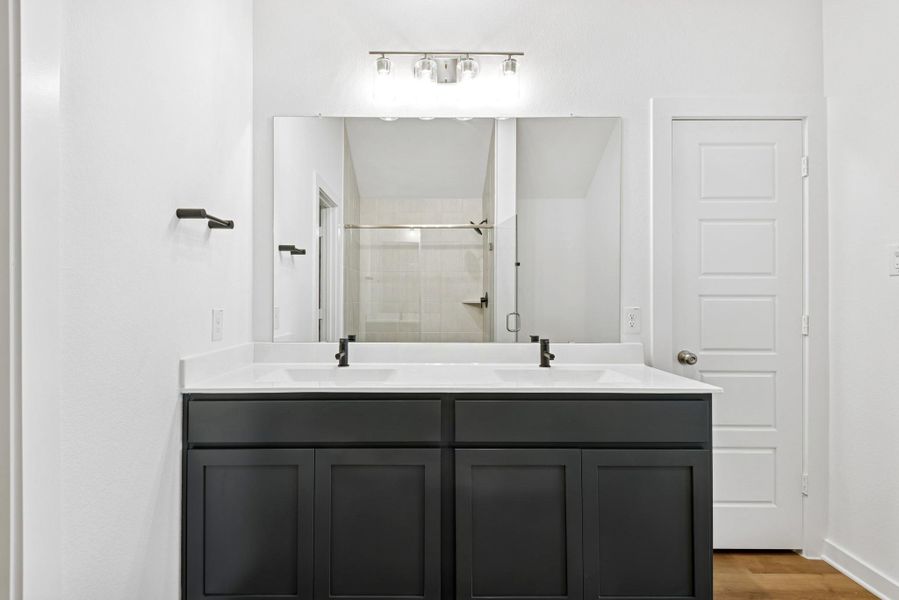 Furnished interior view inside a new home in Ambrose, La Marque (Image 8).