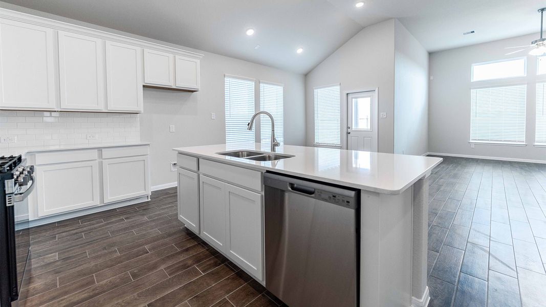 Furnished interior view inside a new home in Creekhaven, Arcola (Image 5).