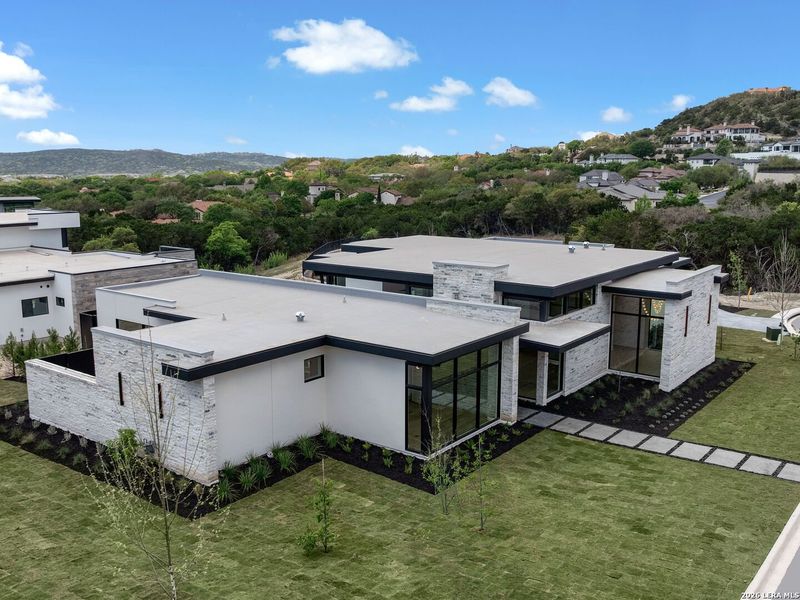 Front exterior of a new home in , San Antonio, TX, highlighting curb appeal (Image 24). Front exterior of a new home in , San Antonio, TX, highlighting curb appeal (Image 24).
