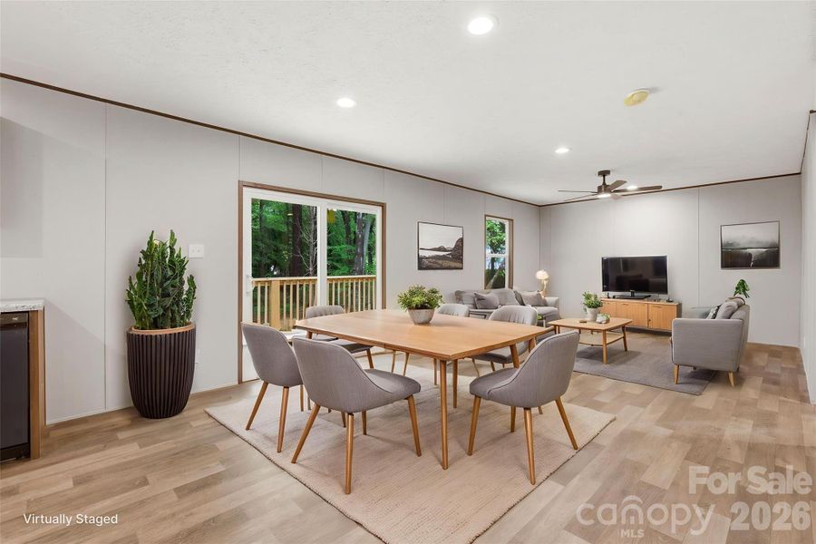 Furnished interior view inside a new home in , Lincolnton (Image 10).