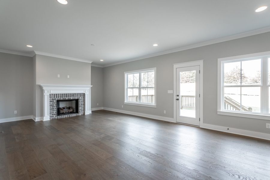 Representative unfurnished interior of a home built from the Wateroak by Riverstone Construction, LLC in Pine Ridge, Soddy-Daisy (Image 12).