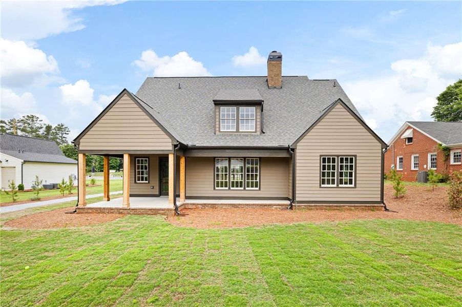 Exterior details and patio area of a home in , Carrollton (Image 34).