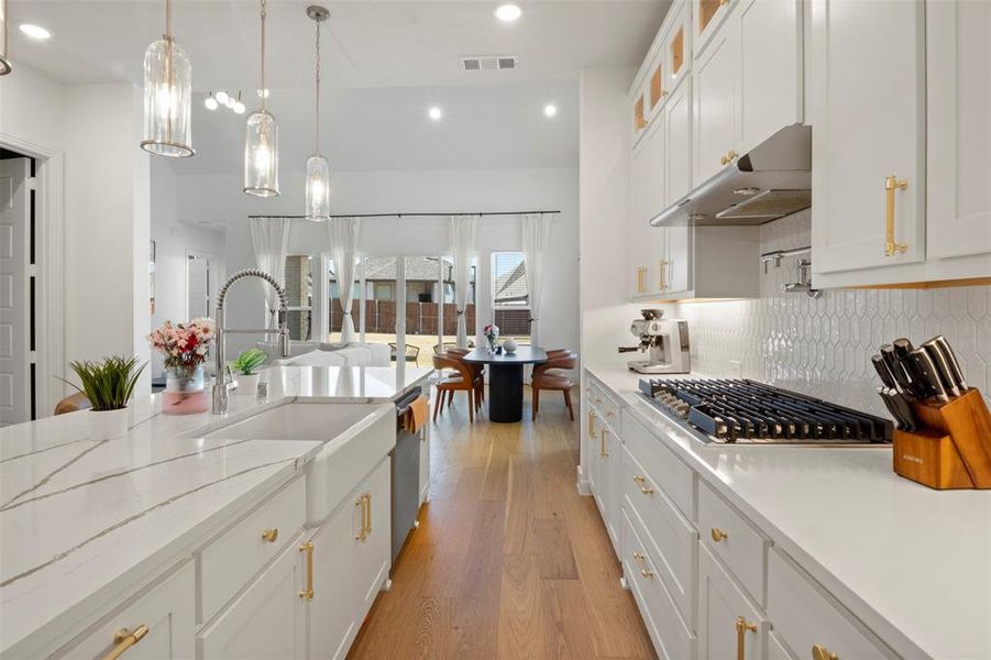 Furnished interior view inside a new home in , Aubrey (Image 29). Furnished interior view inside a new home in , Aubrey (Image 29).