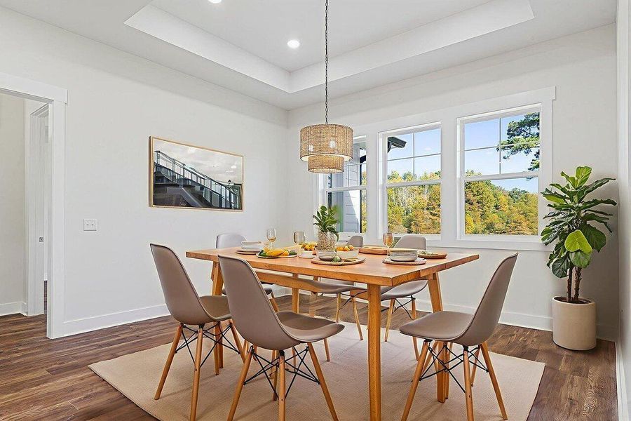Furnished interior view inside a new home in , Manning (Image 8).