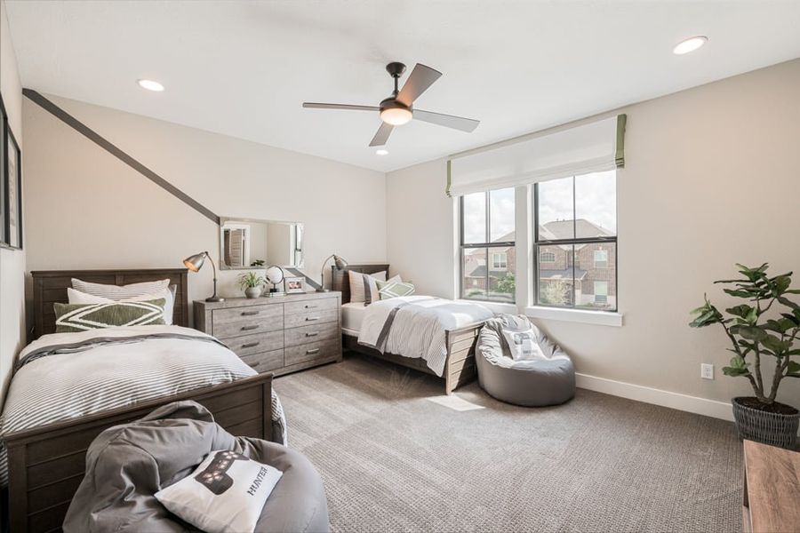 Representative furnished interior of a home built from the Sauvignon by Tri Pointe Homes in The Estates at James Lane, Fulshear (Image 20).