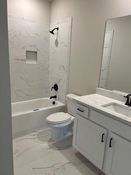 Furnished interior view inside a new home in Sierra Lake, Cumming (Image 5). Furnished interior view inside a new home in Sierra Lake, Cumming (Image 5).