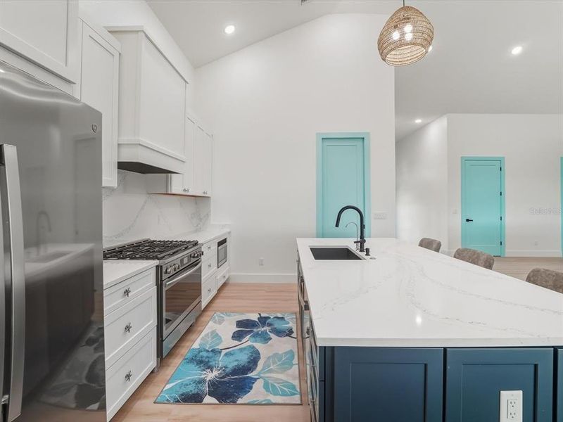 Furnished interior view inside a new home in , Englewood (Image 11).