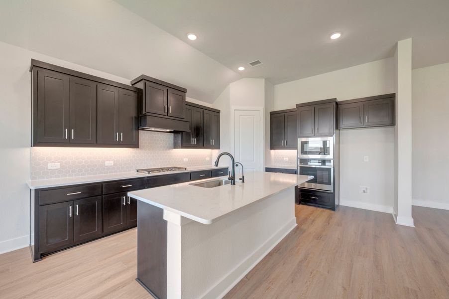 Furnished interior view inside a new home in LaPrelle, Fort Worth (Image 5).