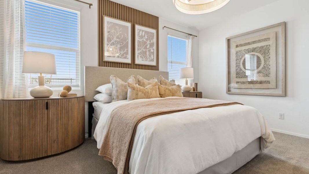 Furnished interior view inside a new home in Moonlight, Maricopa (Image 12).