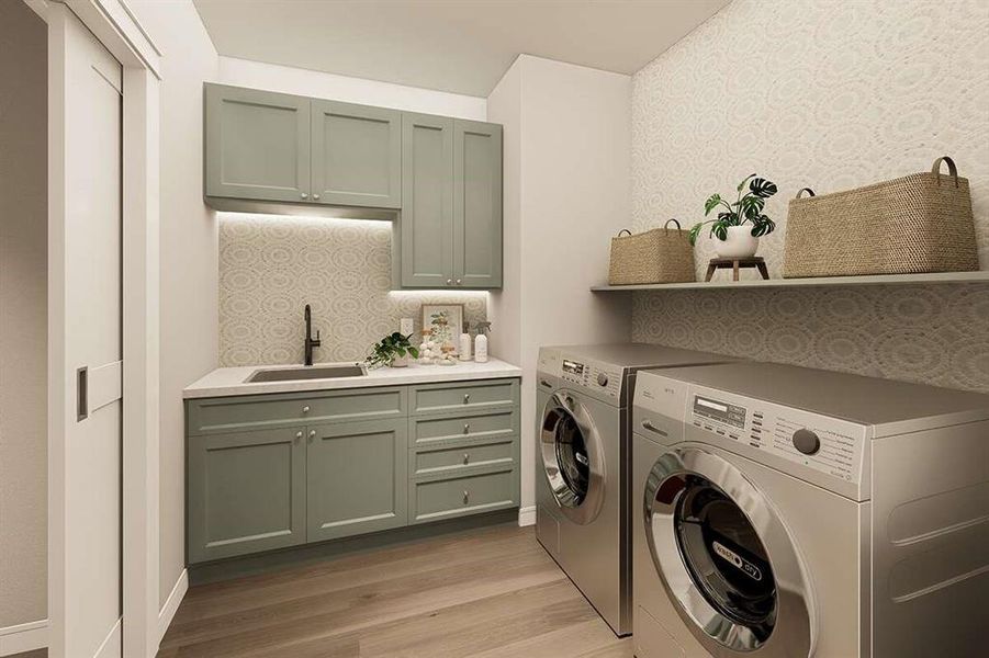 Furnished interior view inside a new home in , Paradise (Image 6).