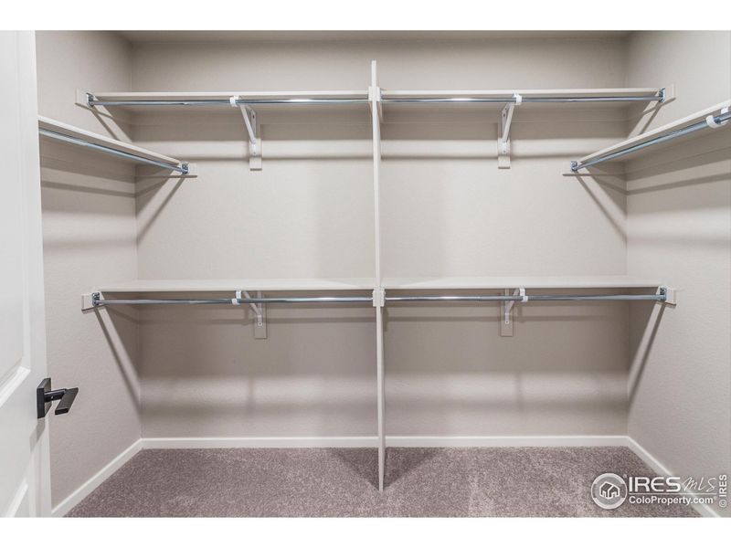 MASTER BEDROOM WALK IN CLOSET