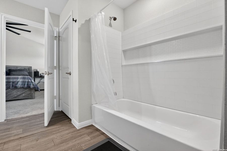 Furnished interior view inside a new home in Mission Del Lago, San Antonio (Image 18).
