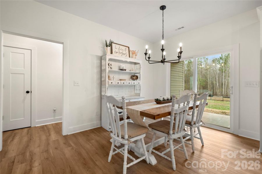 Furnished interior view inside a new home in , Clover (Image 32). Furnished interior view inside a new home in , Clover (Image 32).