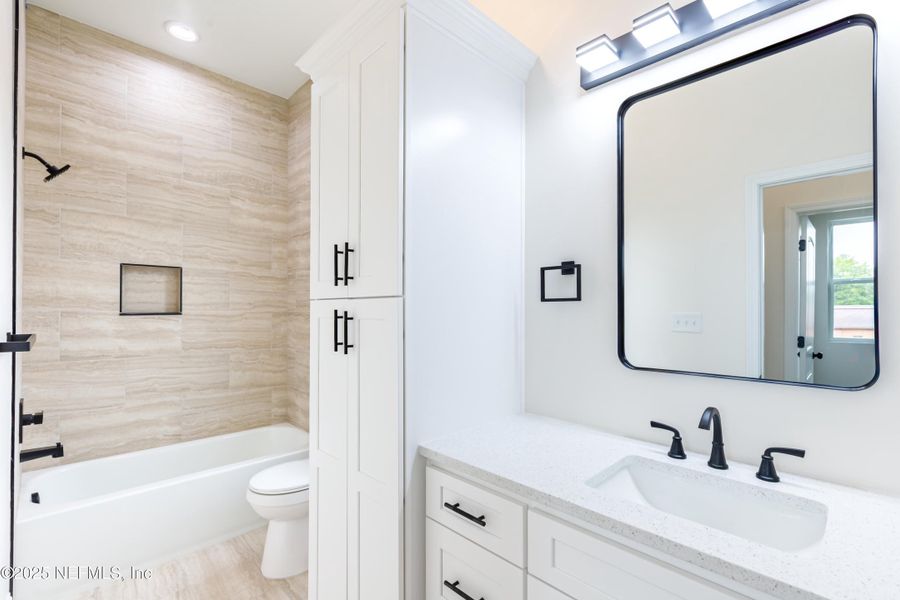 Furnished interior view inside a new home in , Jacksonville (Image 9). Furnished interior view inside a new home in , Jacksonville (Image 9).