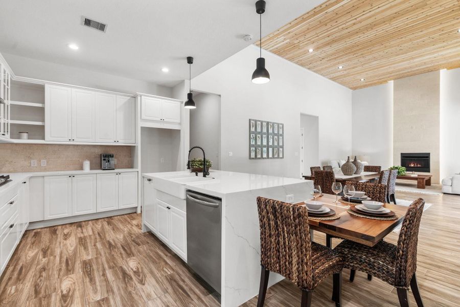 Furnished interior view inside a new home in , Tomball (Image 8). Furnished interior view inside a new home in , Tomball (Image 8).