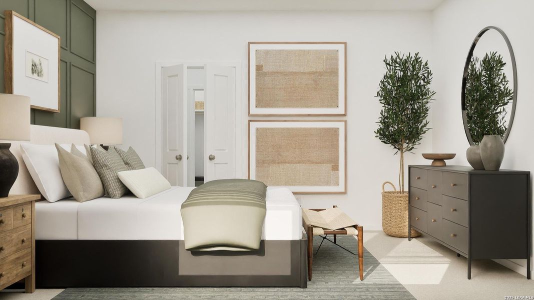 Furnished interior view inside a new home in Stone Garden, Elmendorf (Image 11). Furnished interior view inside a new home in Stone Garden, Elmendorf (Image 11).