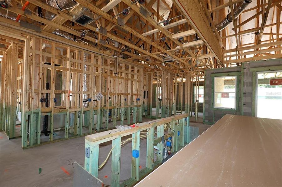 In-progress construction of a new home in Wolf Lake Ranch, Apopka, FL (Image 7).