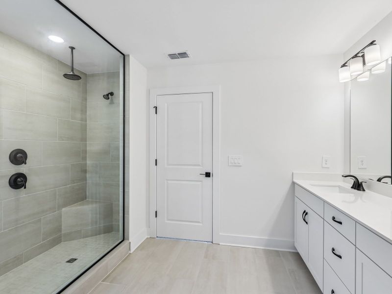 Furnished interior view inside a new home in Station Hill - Reserve Series, Franklin (Image 5).