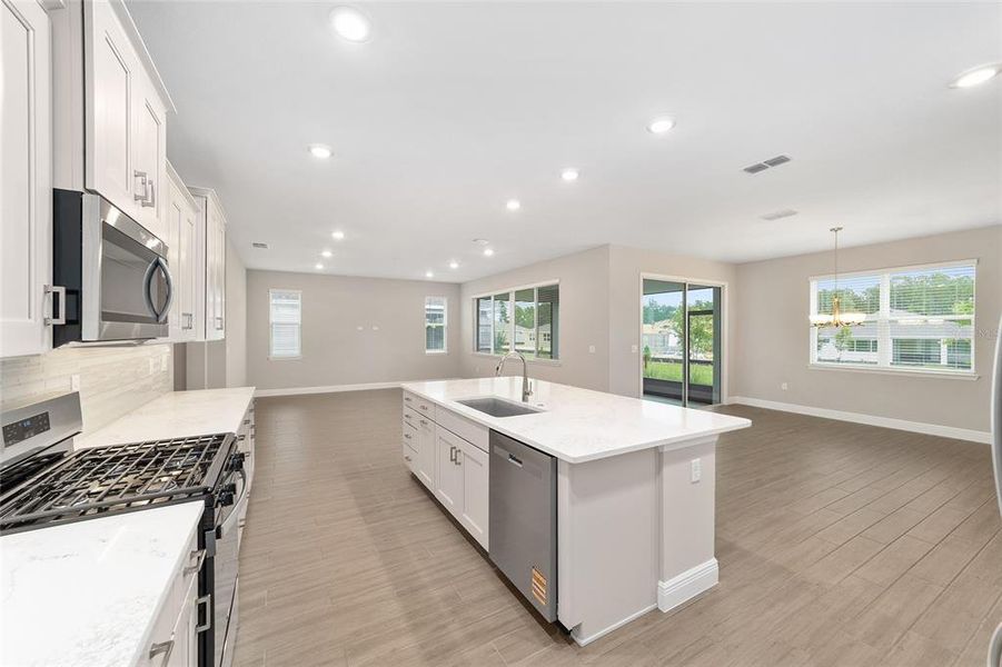 Furnished interior view inside a new home in On Top of the World Communities, Ocala (Image 8). Furnished interior view inside a new home in On Top of the World Communities, Ocala (Image 8).