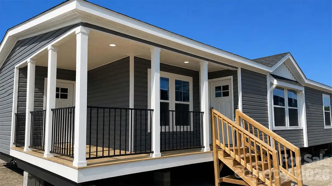 Exterior details and patio area of a home in , Heath Springs (Image 1). Exterior details and patio area of a home in , Heath Springs (Image 1).