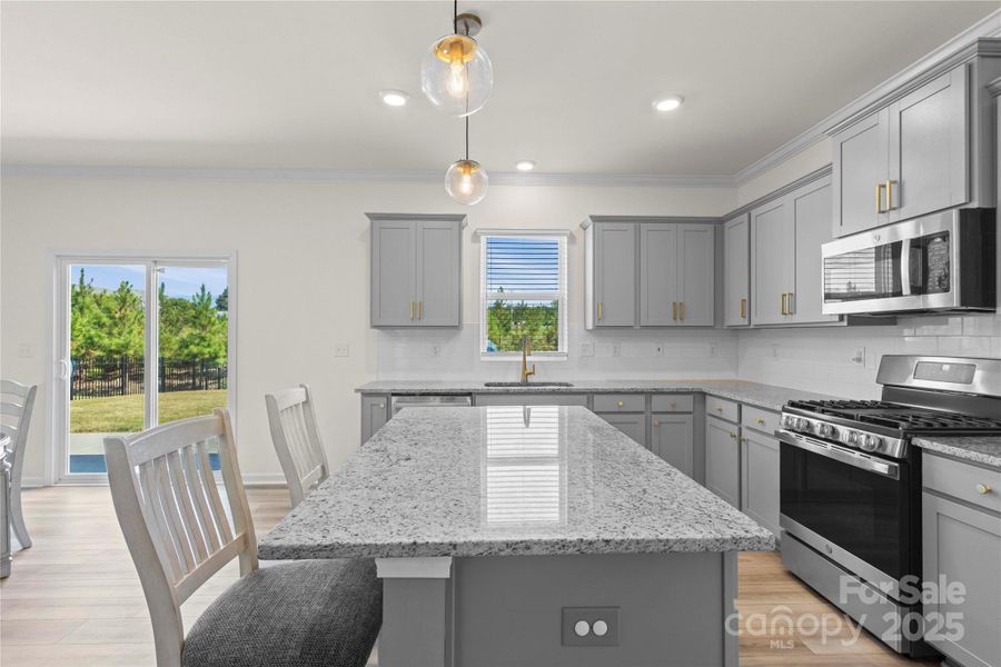 Furnished interior view inside a new home in , Indian Trail (Image 5).