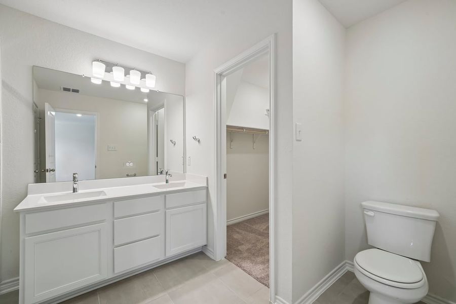 Furnished interior view inside a new home in Nagel Crossing, San Antonio (Image 13).