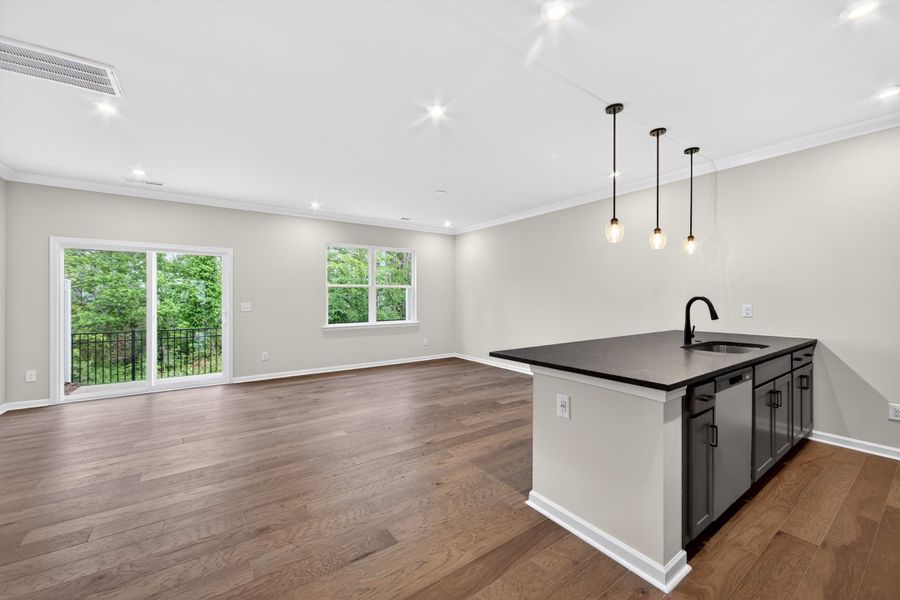 Spacious, unfurnished interior of a new home in Fifteen 15 Cannon, Charlotte (Image 17). Spacious, unfurnished interior of a new home in Fifteen 15 Cannon, Charlotte (Image 17).