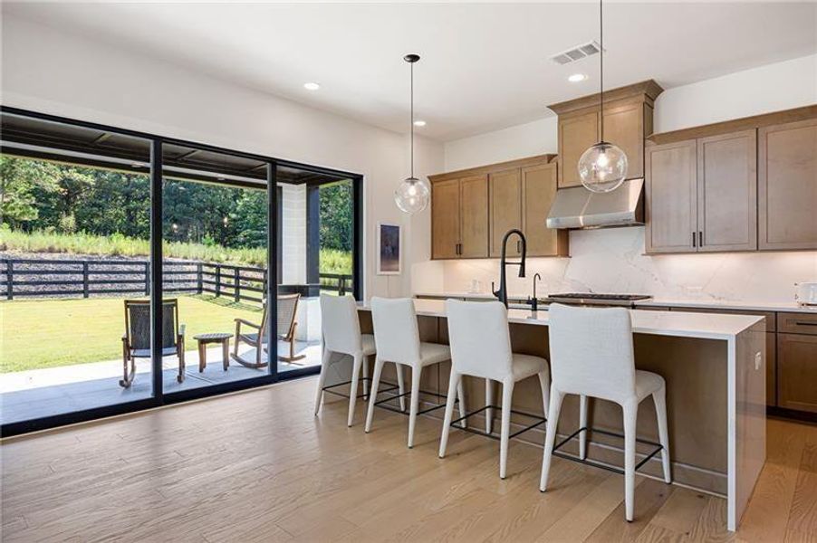 Furnished interior view inside a new home in , Woodstock (Image 8).