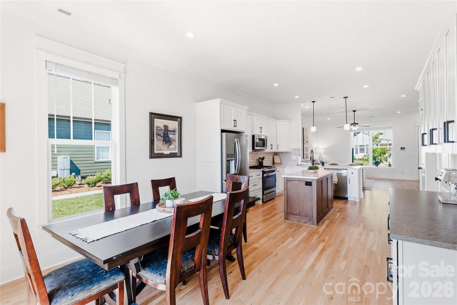 Furnished interior view inside a new home in , Belmont (Image 10).
