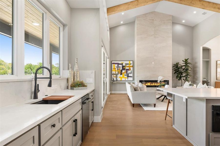 Furnished interior view inside a new home in , Mabank (Image 8).