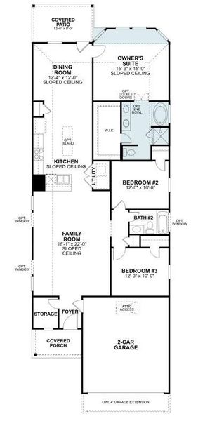 2D floor plan layout of this home in Wildrye, Waller, TX (Image 2). 2D floor plan layout of this home in Wildrye, Waller, TX (Image 2).