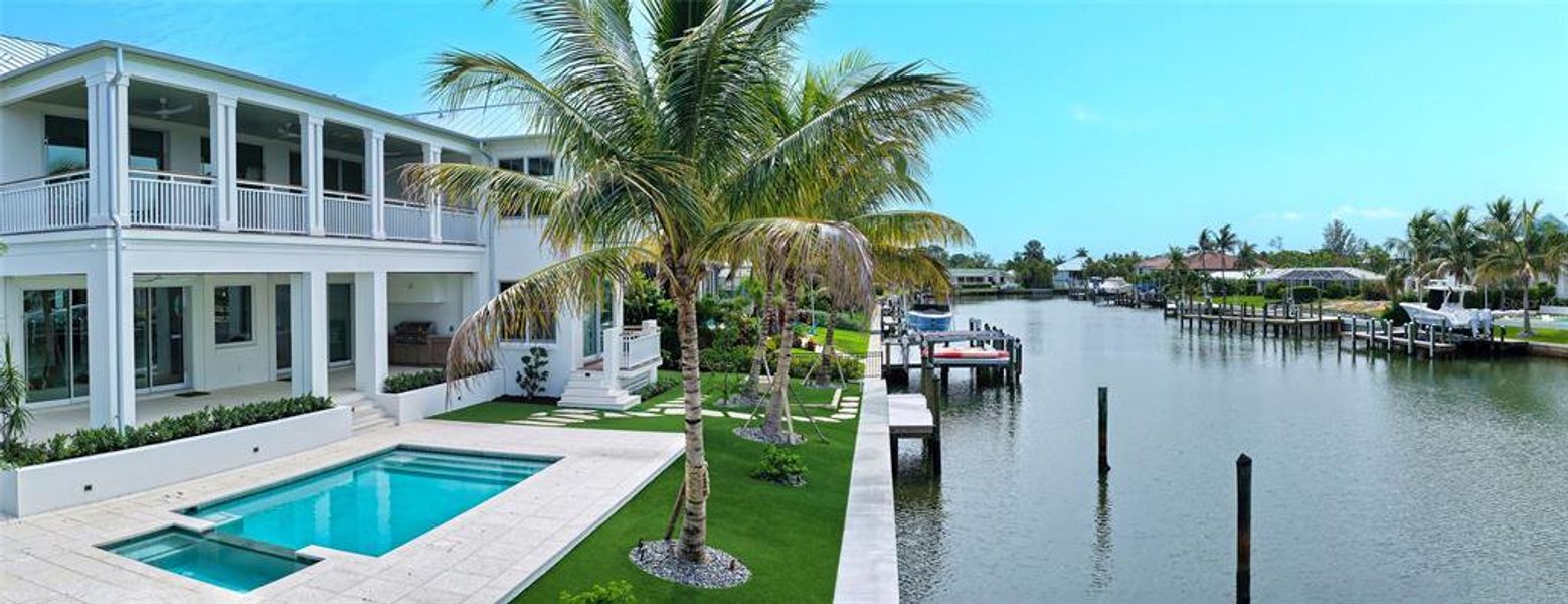 Exterior details and patio area of a home in , Longboat Key (Image 24). Exterior details and patio area of a home in , Longboat Key (Image 24).