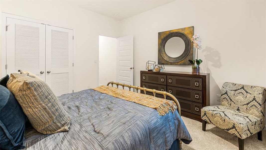 Furnished interior view inside a new home in Brooks Station, Dacula (Image 37).