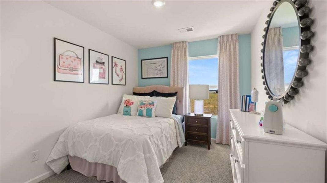 Furnished interior view inside a new home in The Gables at Agricultural Village, Perry (Image 16).