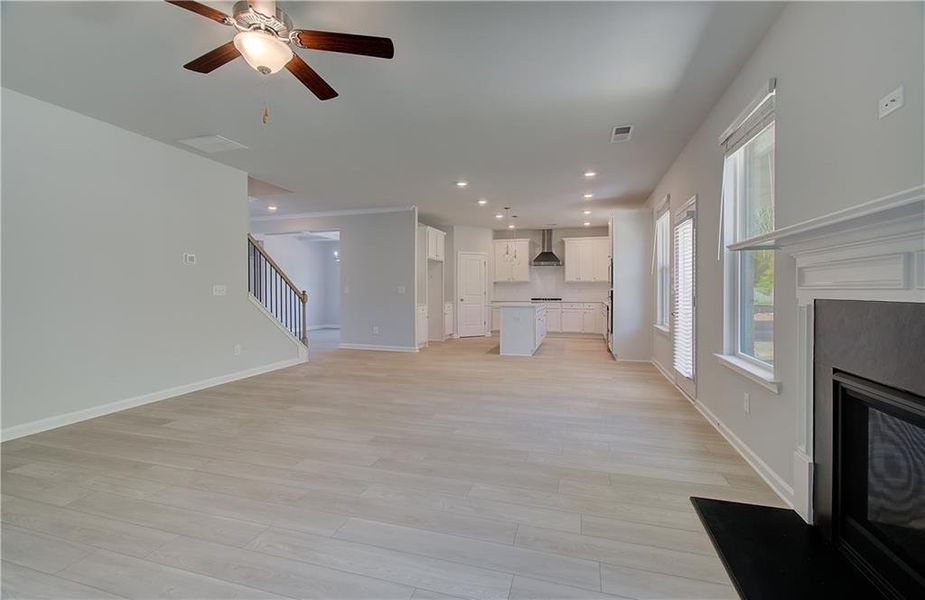 Spacious, unfurnished interior of a new home in Bowers Farm, McDonough (Image 28). Spacious, unfurnished interior of a new home in Bowers Farm, McDonough (Image 28).
