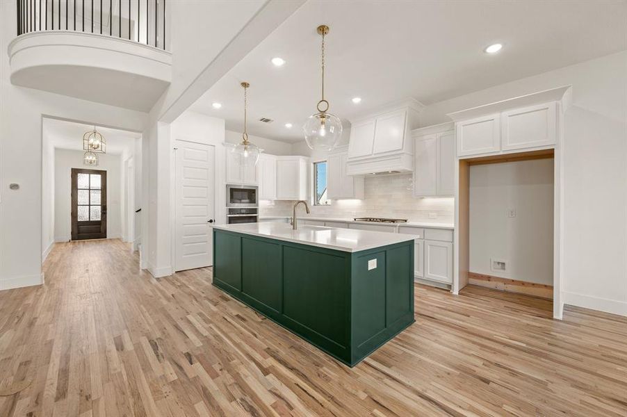 Furnished interior view inside a new home in Parks of Aledo, Aledo (Image 7).