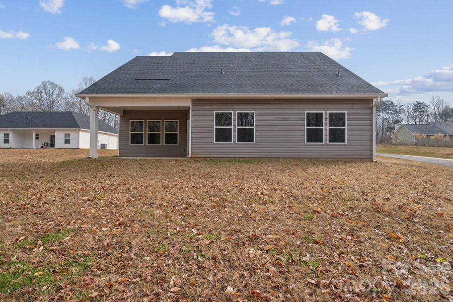 Exterior details and patio area of a home in , Statesville (Image 3).