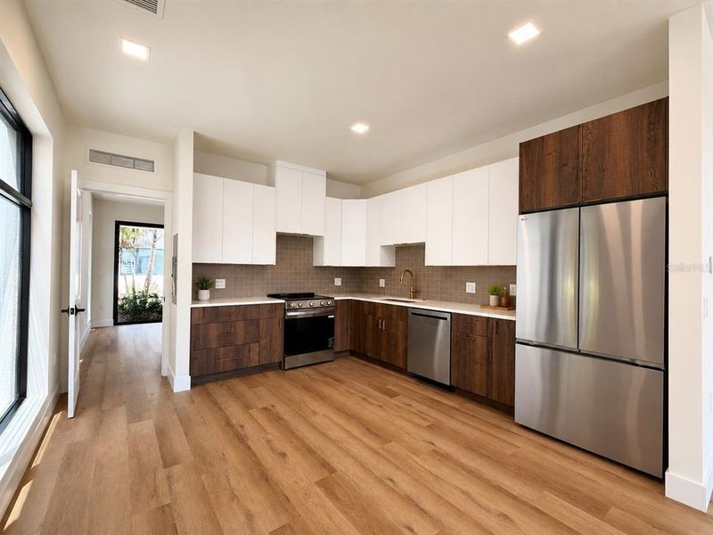 Furnished interior view inside a new home in , St. Petersburg (Image 7).