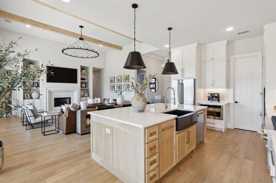 Furnished interior view inside a new home in , Gunter (Image 35). Furnished interior view inside a new home in , Gunter (Image 35).