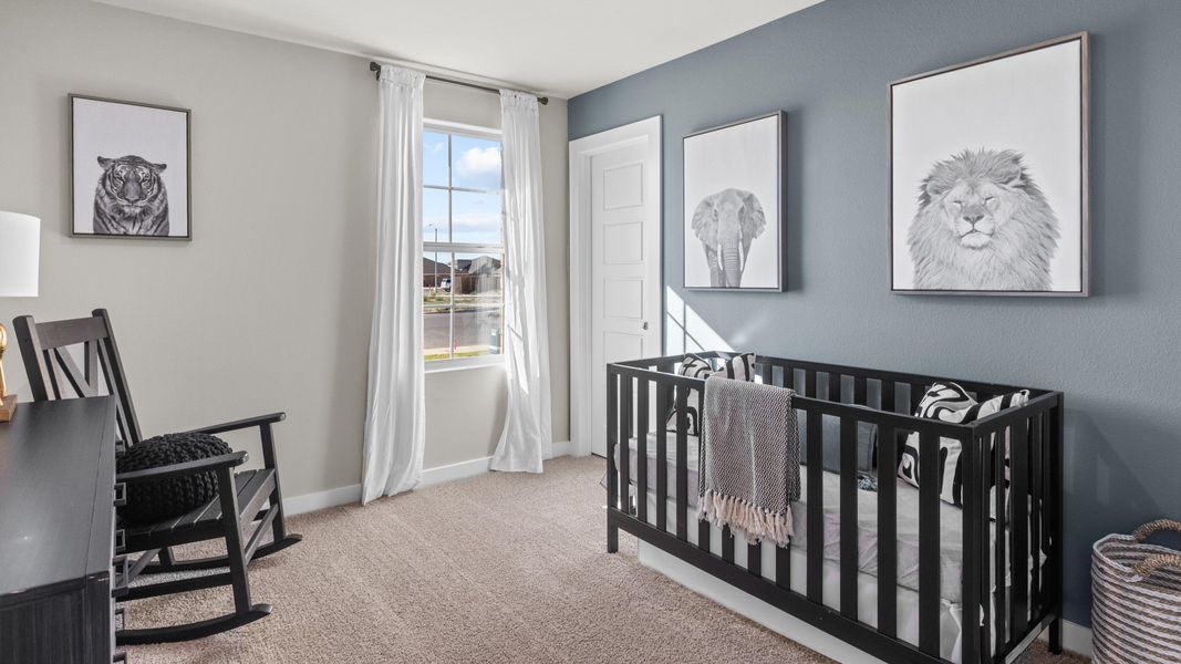 Furnished interior view inside a new home in Homestead at Parks Bell Ranch, Odessa (Image 14).