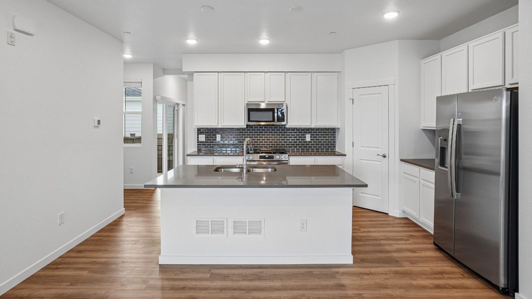 Furnished interior view inside a new home in Westerly - Townhomes, Erie (Image 11).