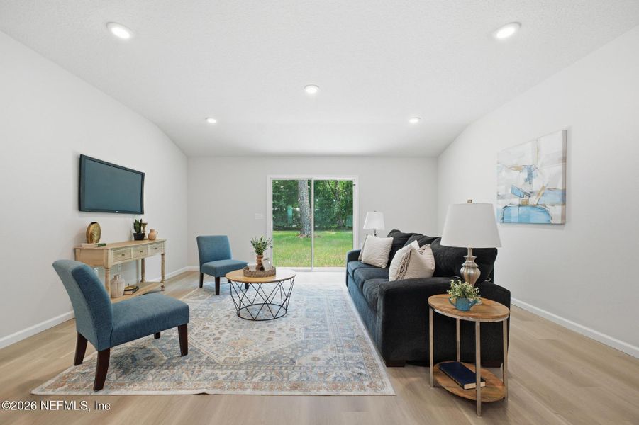 Furnished interior view inside a new home in , Jacksonville (Image 11).